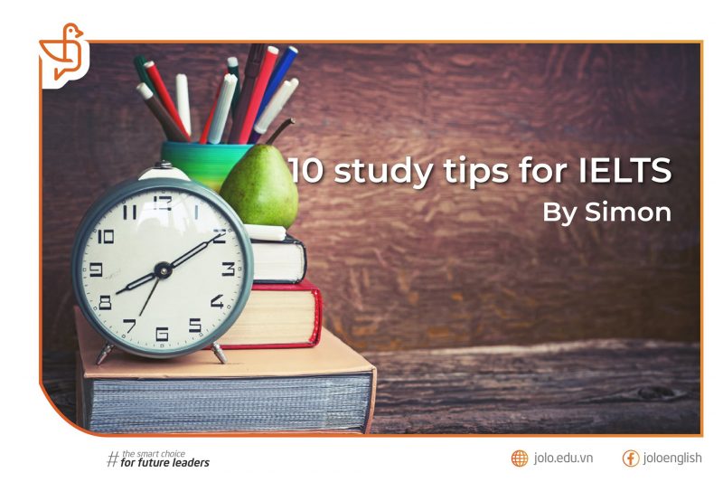 10 study tips for IELTS – by Simon