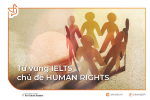 Từ vựng IELTS chủ đề “Human Rights”